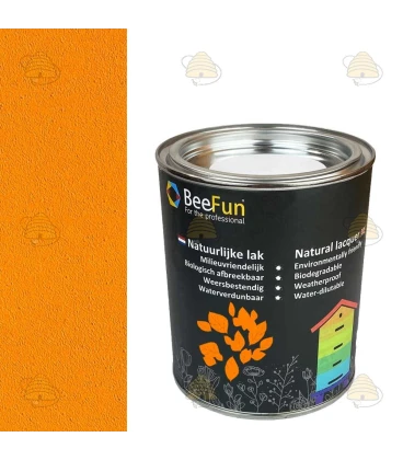 BeeFun® Natürliche Farbe für Holzbeuten 750 ml - Orange