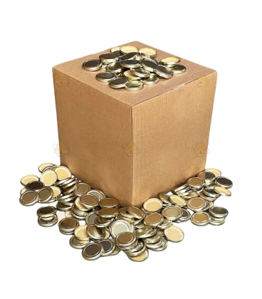 Gold 53 mm TO Deckel - 1900 Stück pro Karton