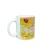 Tasse rosa Blume mit Biene