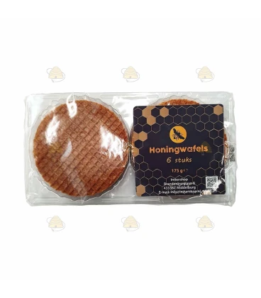 Karamelwaffeln (Stroopwafels) 6 Stück