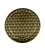 Lebendiges Wabenmotiv goldfarbig 63 mm TO Deckel - 1300 Stück pro Karton