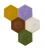 Seifen Set hexagonal