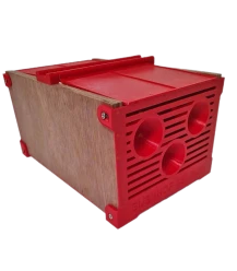 Hornissenfalle - großes Baupaket (rot)