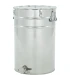 Abfüllfass / Reifefass aus Edelstahl 70 Liter / 100 Kilo